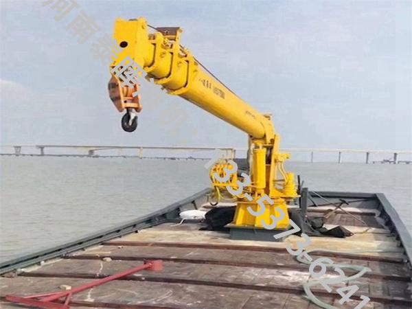 江苏南京船用吊机销售厂家船用吊机抗风浪能力强