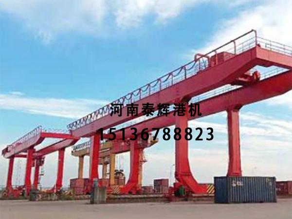 现有轨道难适配？轨道式集装箱龙门吊易改造