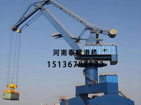 75 吨门座式起重机散货矿石吊装效率高吗