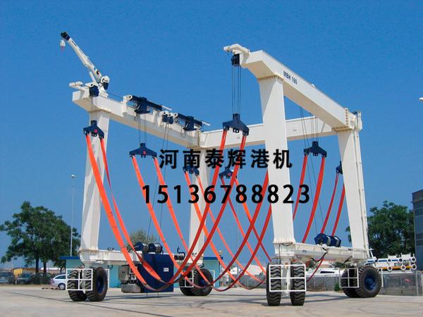 广西不同尺寸游艇能用轮胎搬运机完成转运吗